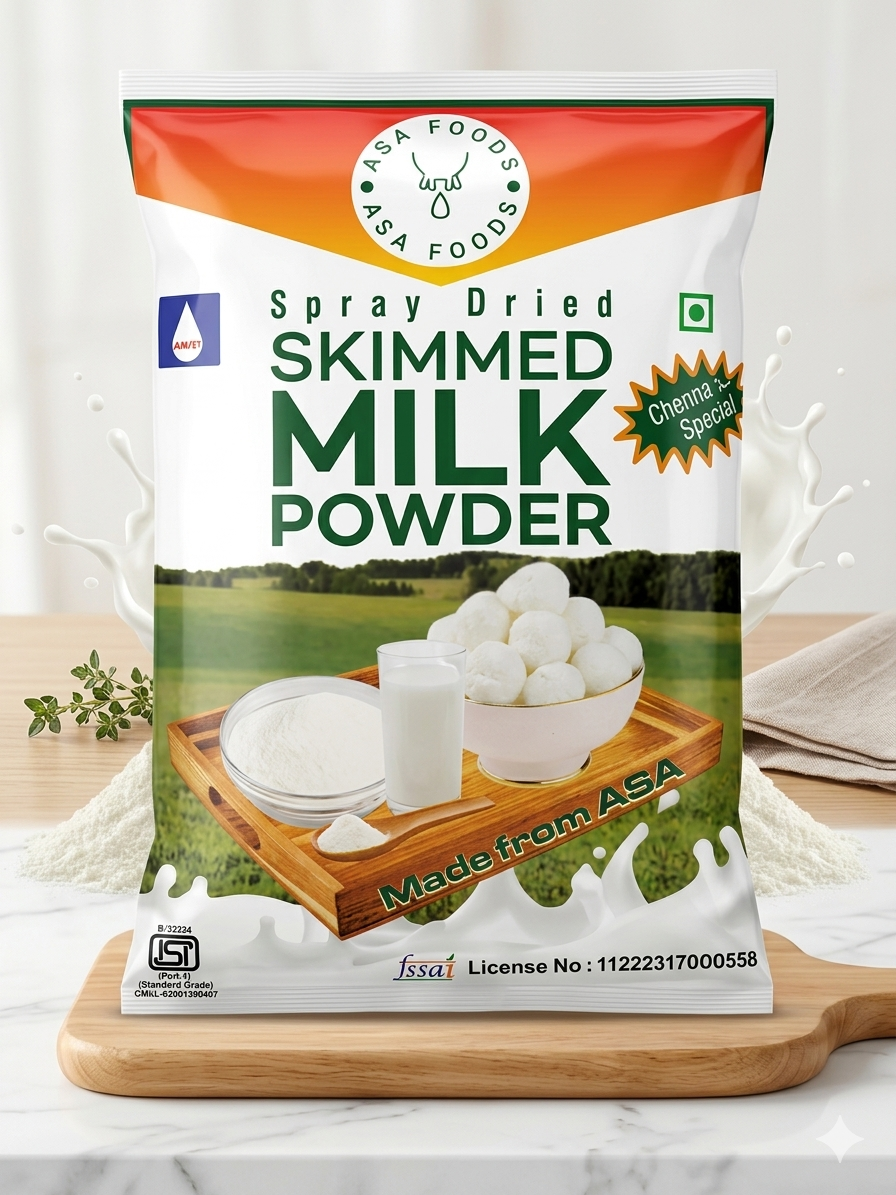 SKIMMED MILK POWDER 25 X 1KGS POUCH - ASA FOODS